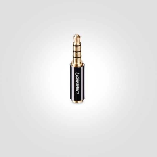 UGREEN 20502 2.5mm micro lizdo adapteris į 3.5 mm mini jack lizdo - Juodas