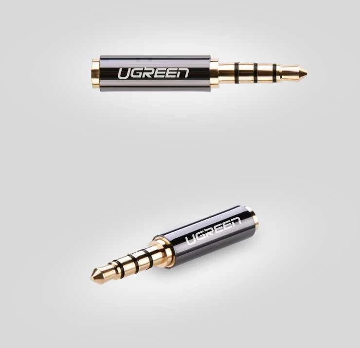 UGREEN 20502 2.5mm micro lizdo adapteris į 3.5 mm mini jack lizdo - Juodas