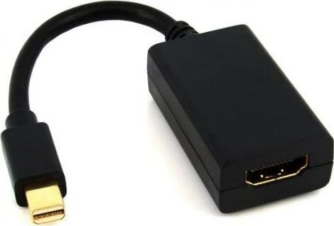 Equip įrengti 133434 adapterį miniDisplayPort su HDMI miniDisplayPort kištuku į HDMI moterišką juodą