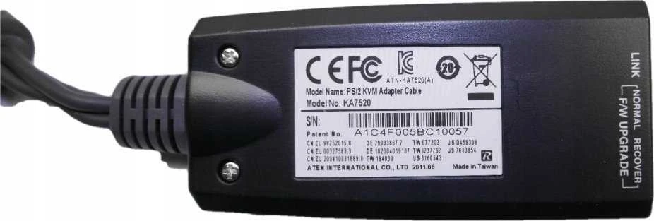 AV signalo perdavimo sistema Aten USB 2.0 Virtual Media CPU modulis, 50 metrų, ALTUSEN KA7176