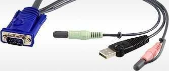 AV signalo perdavimo sistema Aten USB 2.0 Virtual Media CPU modulis, 50 metrų, ALTUSEN KA7176