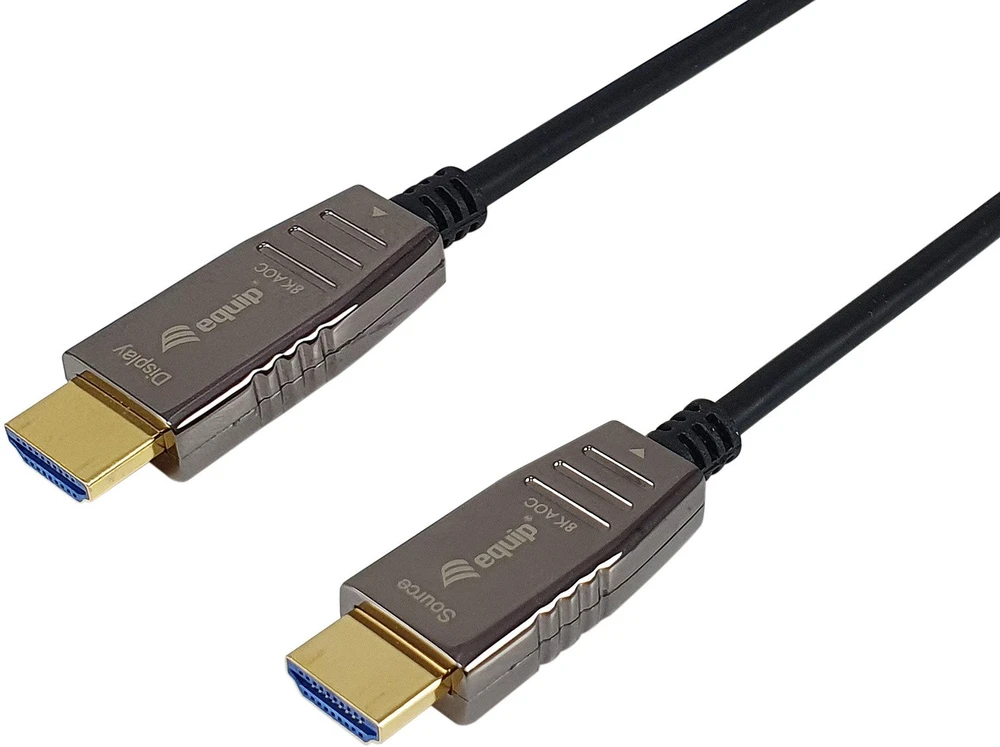 HDMI 2.1 laido antgaliai su Source ir Display žymėjimu