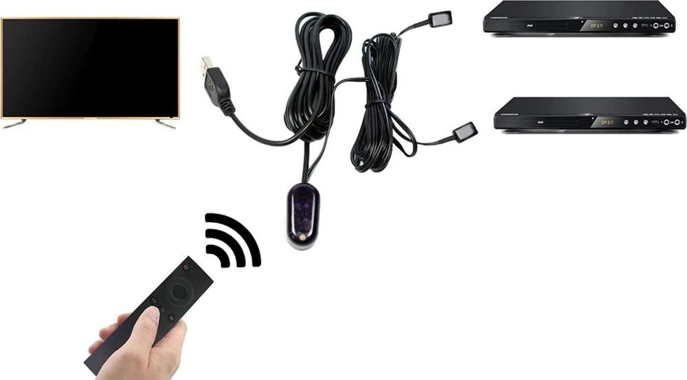 Spacetronik IR Extender spintelės nuotolinio valdymo relė SP-IR02