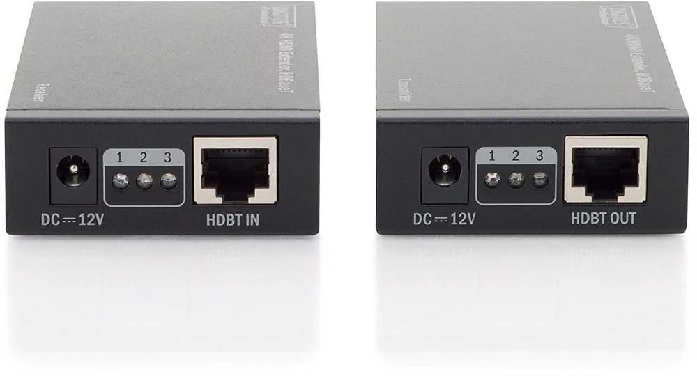 Assmann Electronic DIGITUS 4K HDMI prailginimo rinkinys HDBaseT 70 m per tinklo kabelį Cat 5E 6 7 UHD 4K2K/30 Hz