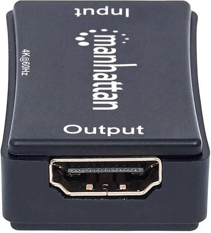 Manhattan AV signalo perdavimo sistema HDMI signalo stiprintuvas (kartotuvas) iki 40m UHD 4K (207621)