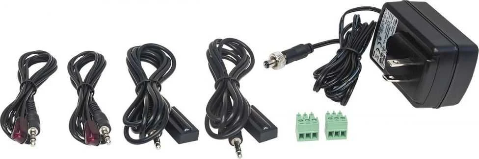 Manhattan 207638 Extender sygnału HDMI po skrętce Cat5e/6/6A/7, 4K do 40m, HDBaseT do 70m