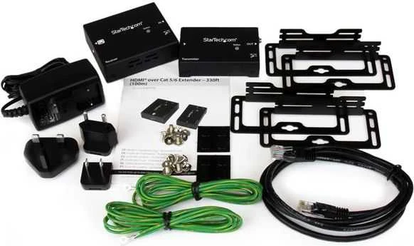 StarTech HDMI į CAT 5e / CAT 6 AV signalo perdavimo sistema (ST121HDBTPW)