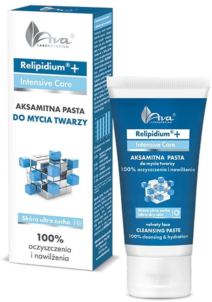 Ava Laboratorium Relipidium+ velvet veido prausimosi pasta 50ml