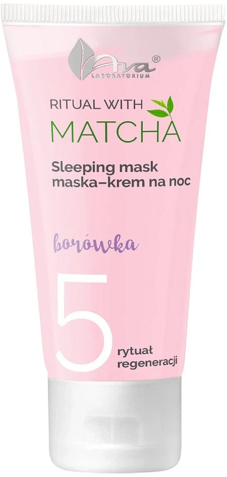 Ava Laboratorium Ritual su matcha naktine kaukė-kremu 50ml