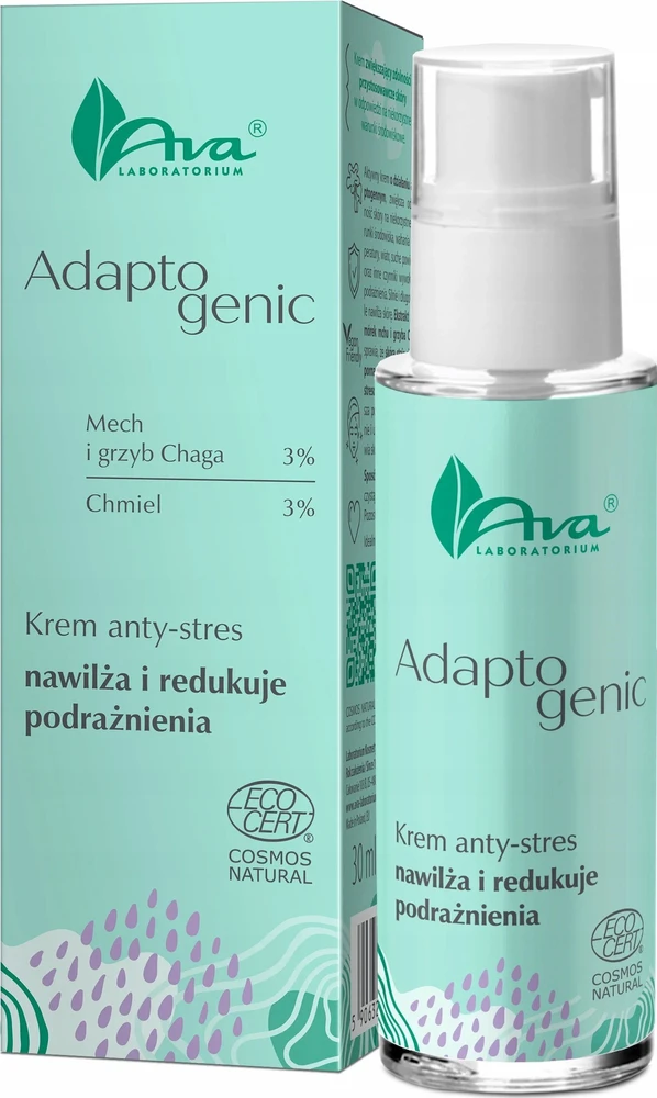 Ava Laboratorium Adaptogeninis kremas anty-stres 30ml
