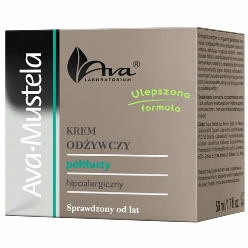 Ava Laboratorium Ava-Mustela maitinamasis pusriebis veido kremas 50 ml