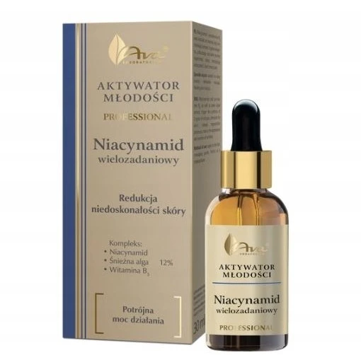 Ava Laboratorium Aktywator Młodości niacynamid wielozadaniowy 30ml