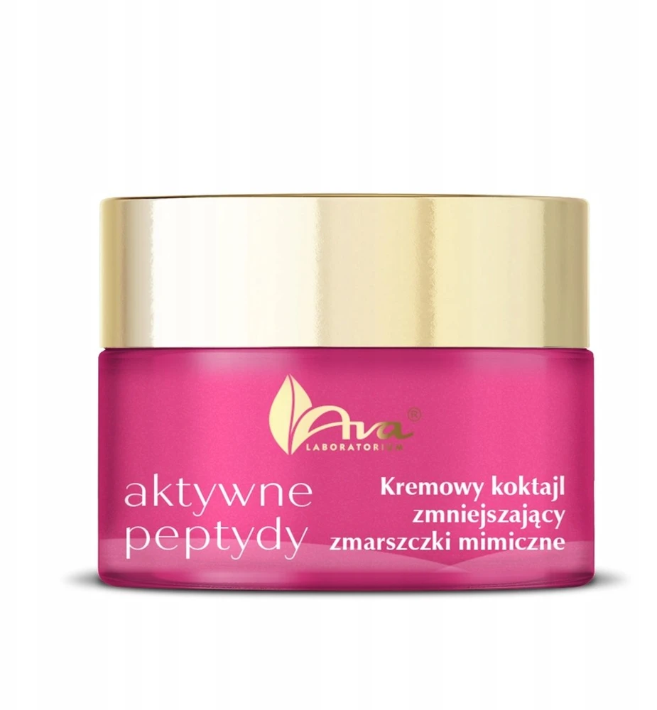 Ava Laboratorium Aktyviųjų peptidų kreminis kokteilis, mažinantis veido raukšles, 50 ml