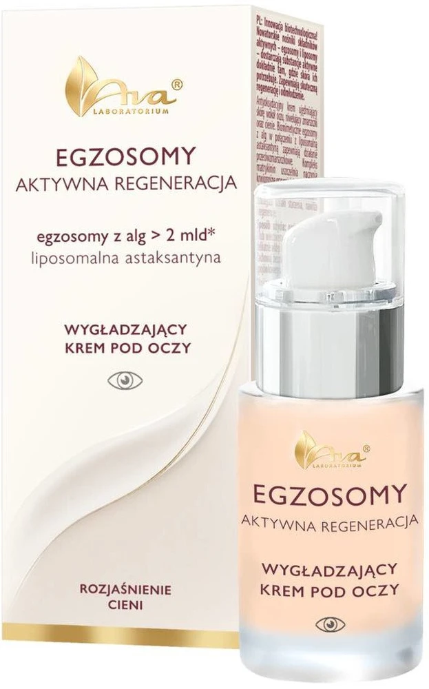 Ava Laboratorium Egzosomy Aktywna Regeneracja wygładzający krem pod oczy 15ml
