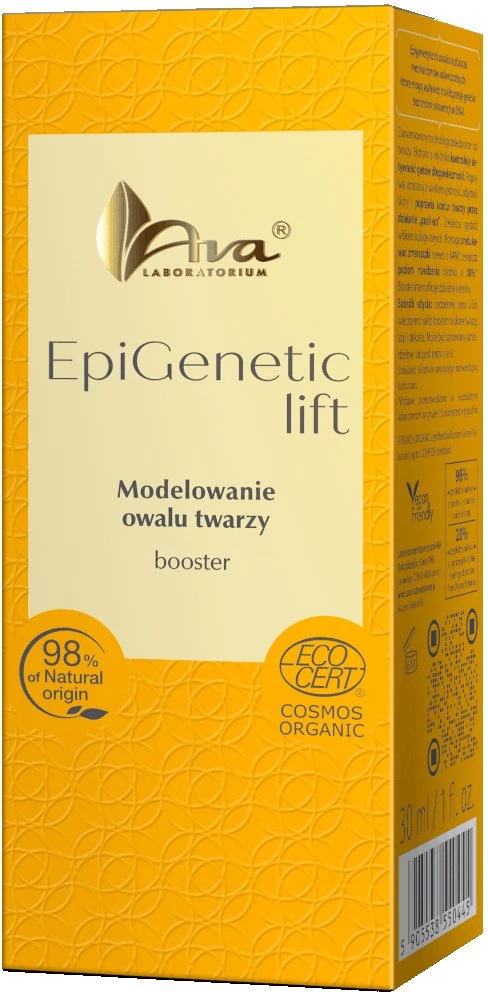 Ava Laboratorium „EpiGenetic Lift“ veido ovalo formos modeliavimo priemonė, 30 ml