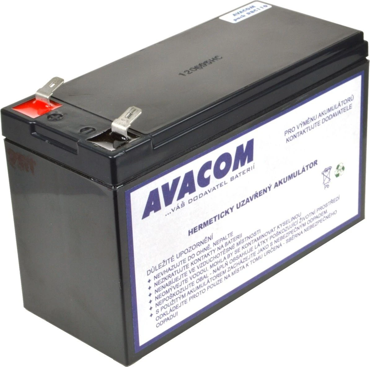 AVACOM RBC110 PAKEITIMAS – UPS Akumuliatorius