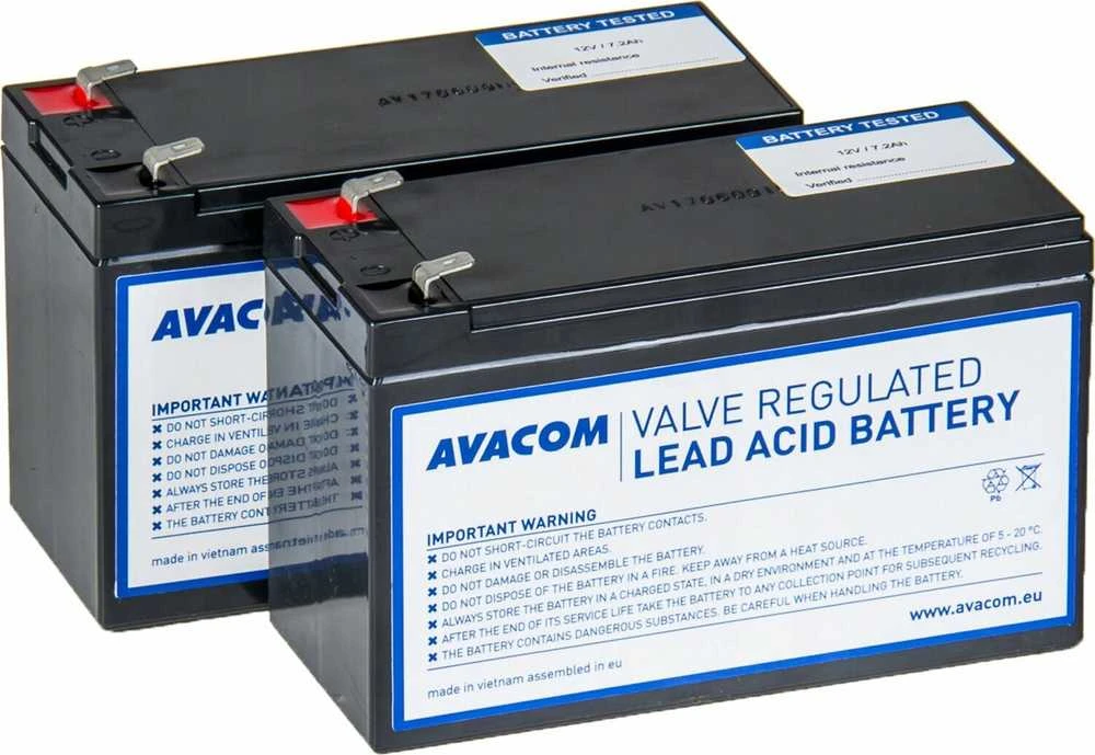Avacom AVACOM AVA-RBP02-12072-KIT – „CyberPower“, „EATON“, „Effekta“, „FSP Fortron“, „Legrand“ akumuliatorius
