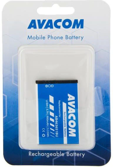 Avacom baterija, skirta Samsung B3410 Corby plus Li-Ion 3,7V 900mAh (GSSA-S5610-900)