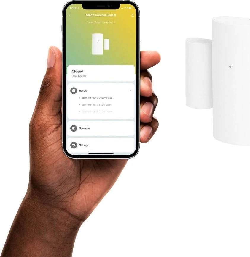 Avanca International BV Hombli smarter Bluetooth kontaktinis jutiklis balta