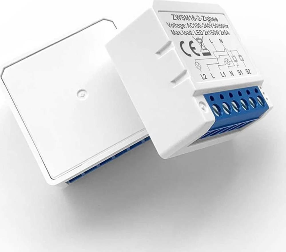 Avatto ZWSM16-W2 moduliai su elektros schema