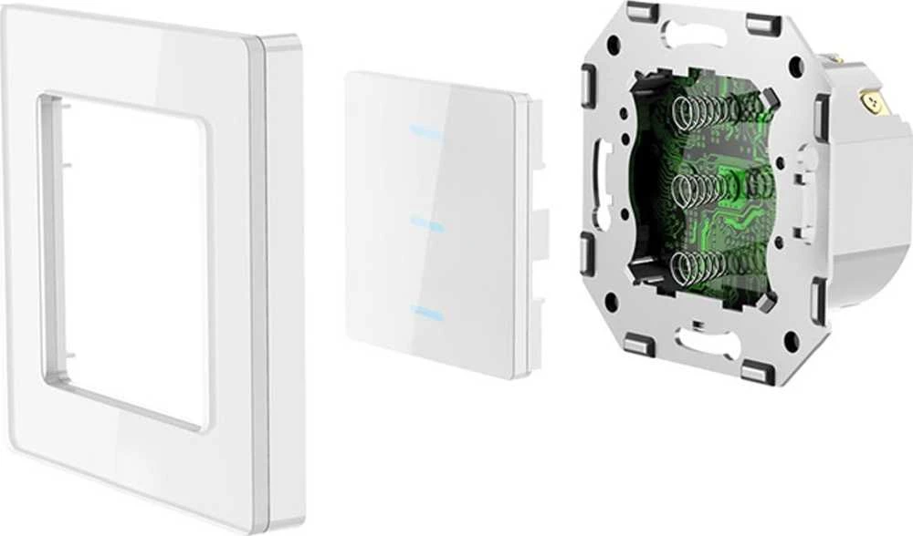 Išmanusis šviesos jungiklis WiFi Avatto N-TS10-W1 1 Way TUYA (balta)