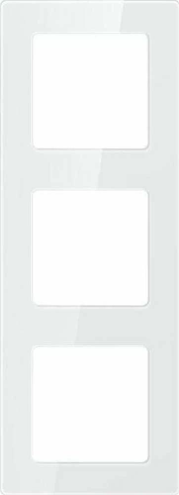 Trigubo rėmo lizdas Avatto N-TS10-Frame-W3 (baltas)
