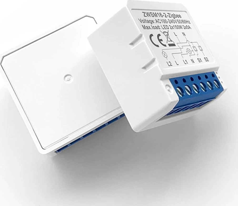 Išmanusis jungiklio modulis ZigBee Avatto LZWSM16-W1 Nėra neutralaus TUYA
