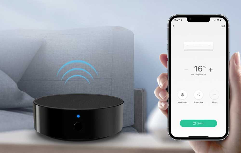 Universalus nuotolinio valdymo pultas IR WiFi RF 433 MHz Avatto S16 Pro TUYA