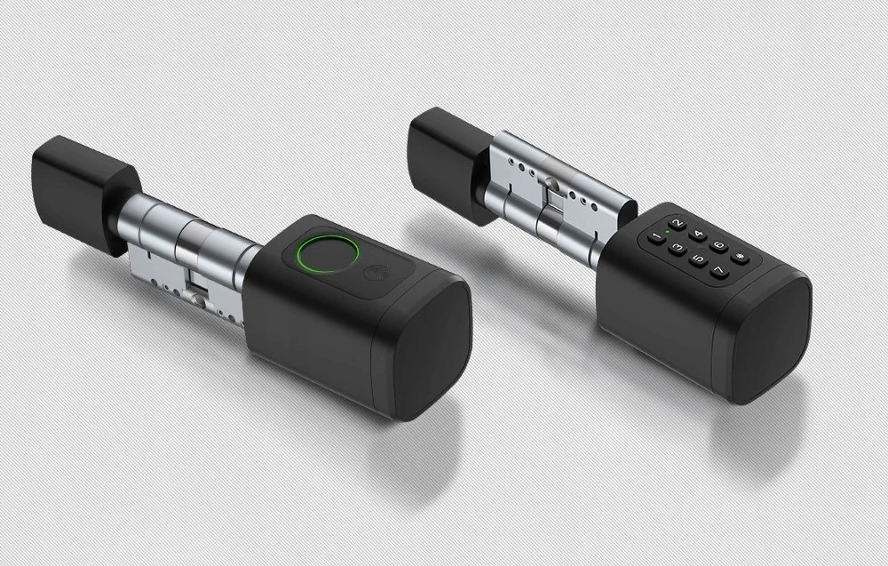 Avatto SDL-V1-B80 80mm digital lock cylinder Juodas