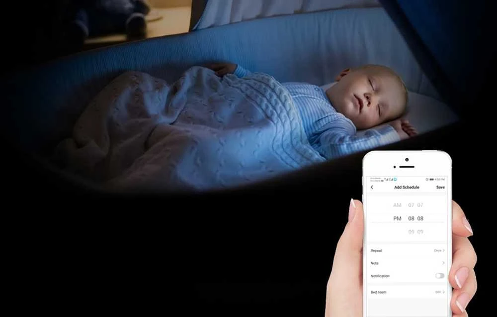 Išmanusis šviesos jungiklis ZigBee Avatto ZTS02-EU-W2 2 krypčių TUYA (balta)