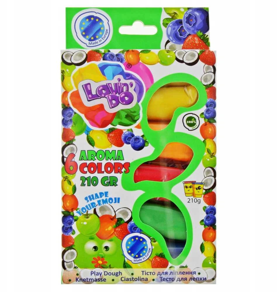 Plastilinas Lovin Aroma Dough ETC41017, įvairių spalvų