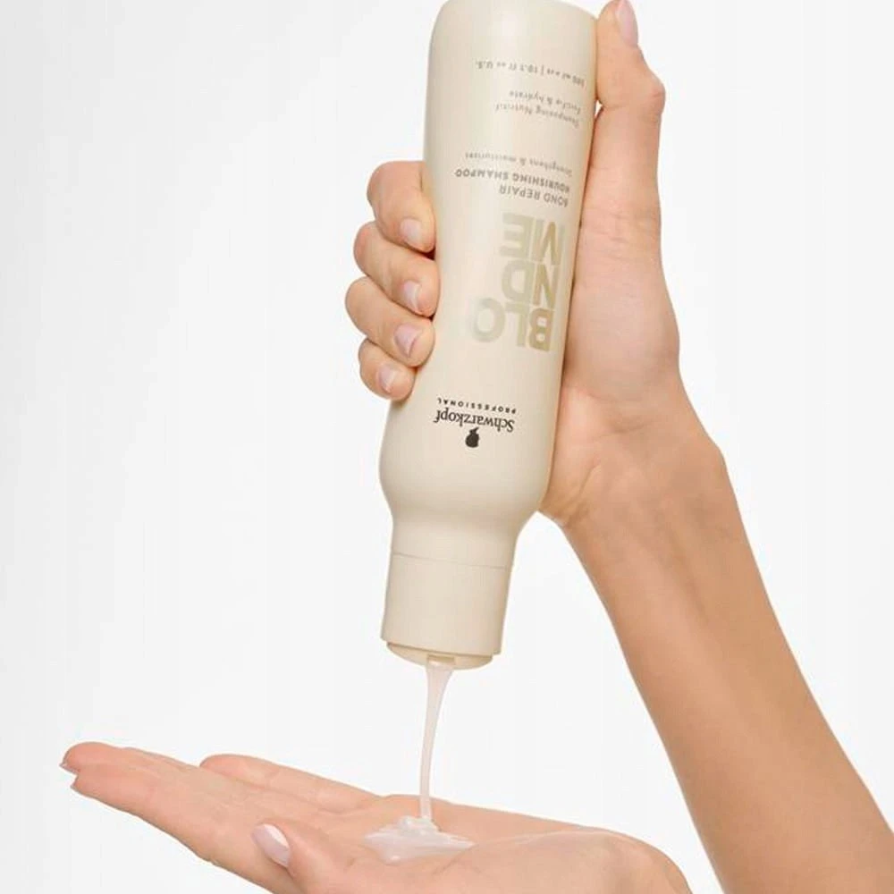 Schwarzkopf Professional BlondMe Bond Repair maitininantis Šampūnas maitinantis šampūnas šviesiems plaukams, 1000 ml