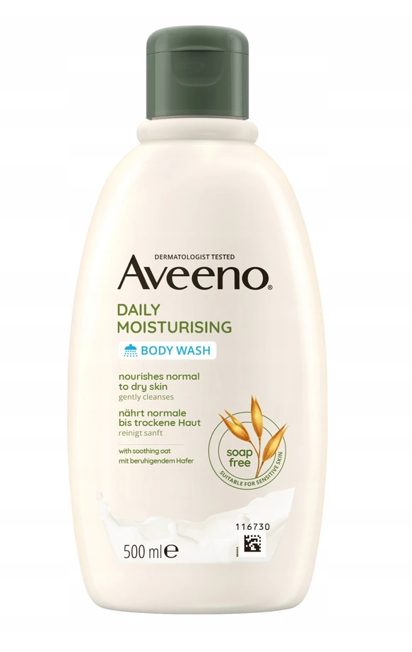 Aveeno Daily Moisturising drėkinamasis kūno prausiklis gelis 500 ml
