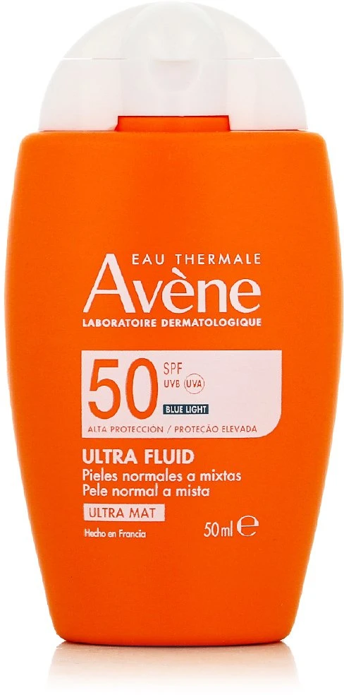 Avène Ultra Fluid SPF 50 apsauginis veido fluidas nuo saulės, 50 ml