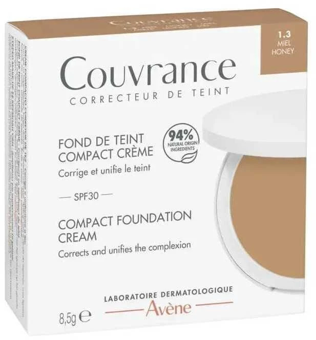 Avene Couvrance kreminis medus be aliejaus 8., 5 gr