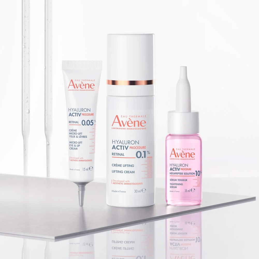 Avene Hyaluron Activ Procedure Retinal 0.1 Lifting Kreminis veido kremas, 30 ml