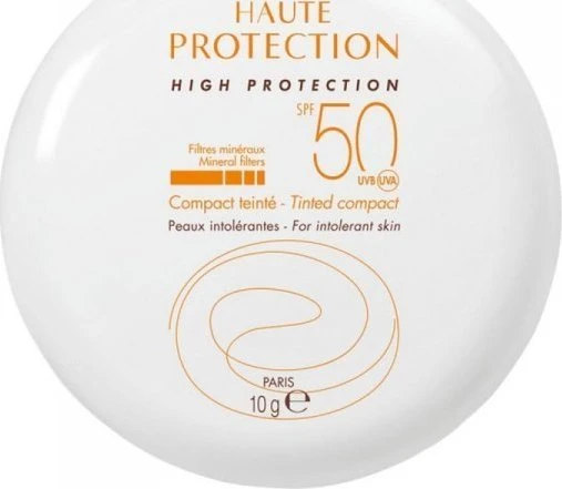 Apsauginė kompaktinė veido pudra AVENE SUN, SPF 50+, atspalvis: Beige, 10 g