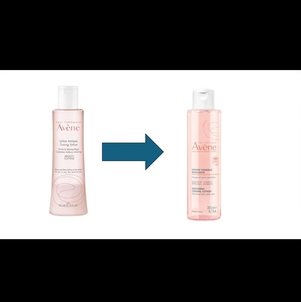 Avene Eau Thermale Soothing Toning Lotion raminantis tonikas veidui, 200 ml