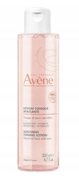 Avene Eau Thermale Soothing Toning Lotion raminantis tonikas veidui, 200 ml