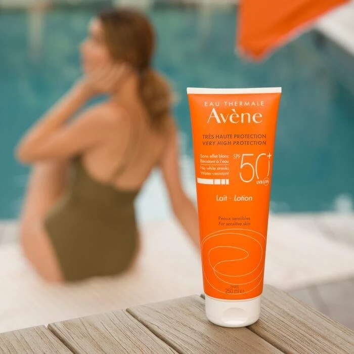 Avene Sun Care Lotion SPF 50+ apsauginis losjonas nuo saulės, 100 ml