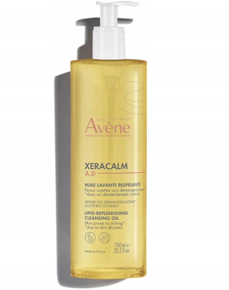 Avene Xeracalm AD Relipidating Cleansing Oil prausimosi aliejus, 750 ml