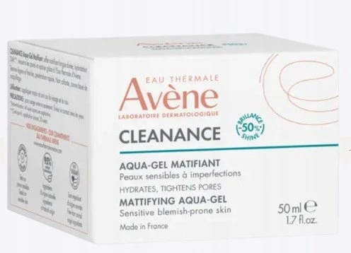 Avene Cleanance Aqua-Mattifying Aqua-Gel matinis gelis 50ml
