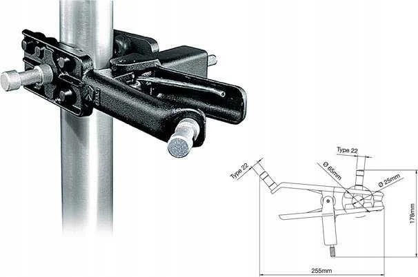 Grip priedas - Avenger Klamra Sky Hook Gaffer Grip