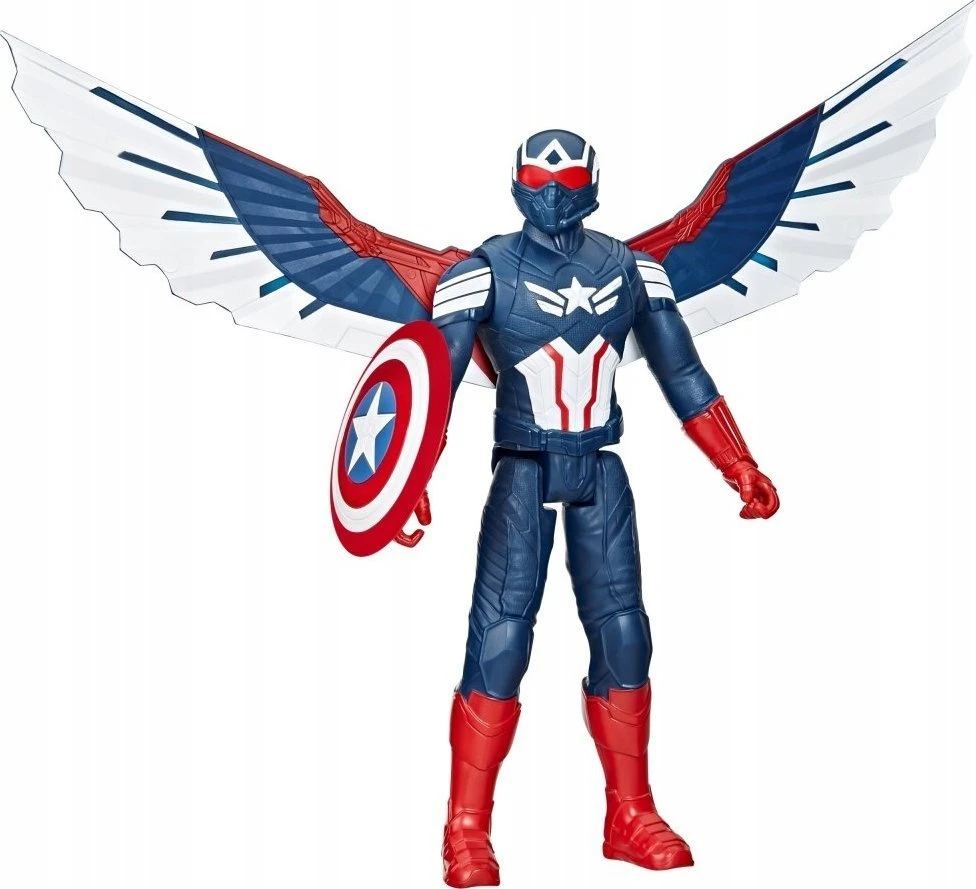 Marvel AVENGERS CAPTAIN AMERICA DELUXE herojaus figūrėlė TITAN, 30 cm