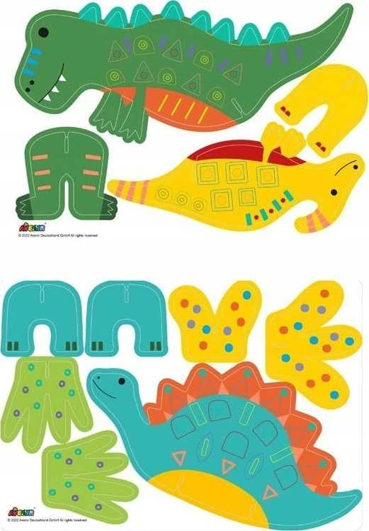 Avenir Stick N Play – dinozaurų pasaulis