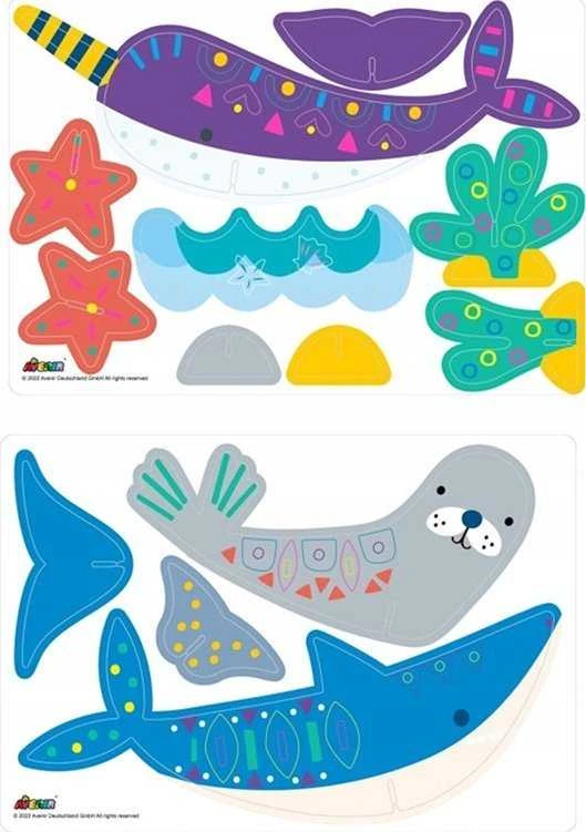 Avenir Stick N Play – poliariniai ir jūros gyvūnai