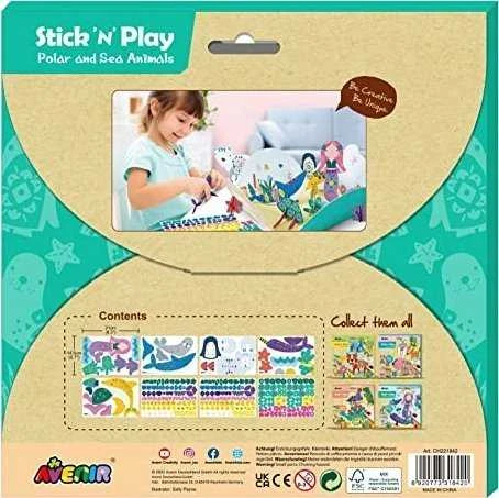 Avenir Stick N Play – poliariniai ir jūros gyvūnai