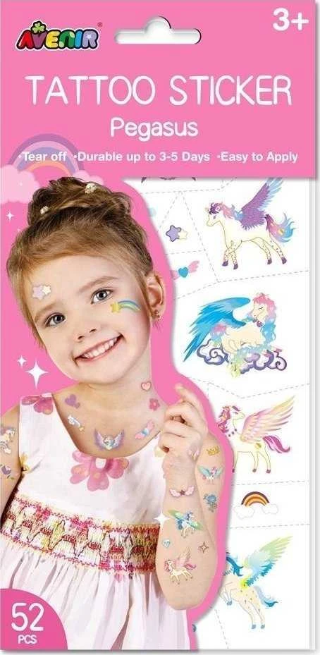 AVENIR Priklijuojamos tatuiruotės „Pegasai“