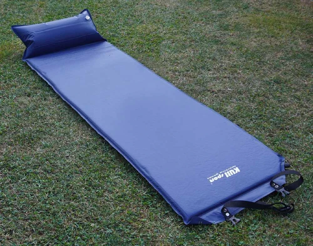 Avenli Čiužinys Mata Turistinis kilimėlis Turistinis Lengvas Pripučiamas su Pagalve KUBISPORT 186x53 cm