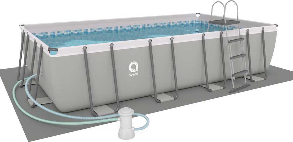 Avenli Sodo baseino rėmelis 549x305x122cm ZESTAS 18w1